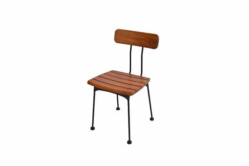 HAOK CHAIR — black & lumber