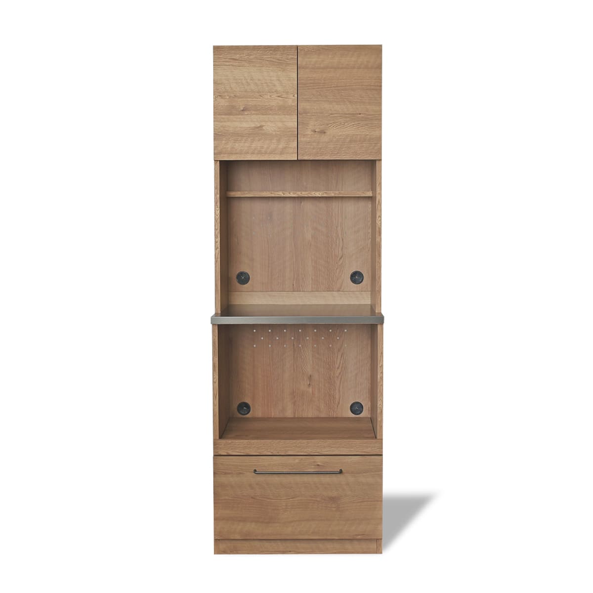 GLURDE 60 RANGEBOARD — black & lumber